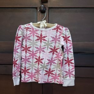 L/s waffle holiday tee